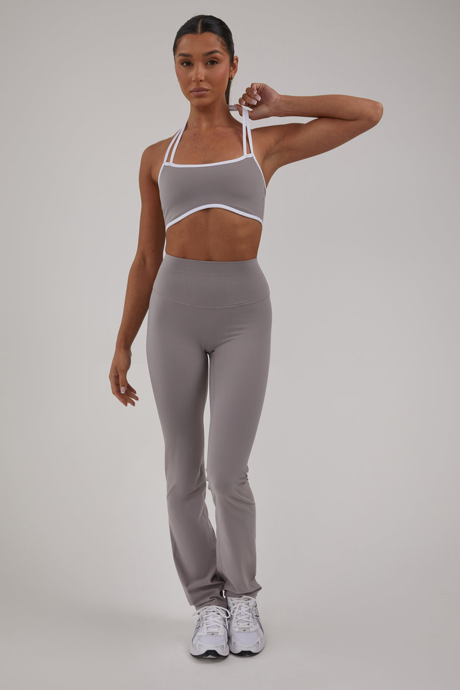 Ultra High Waisted Flare - Ash