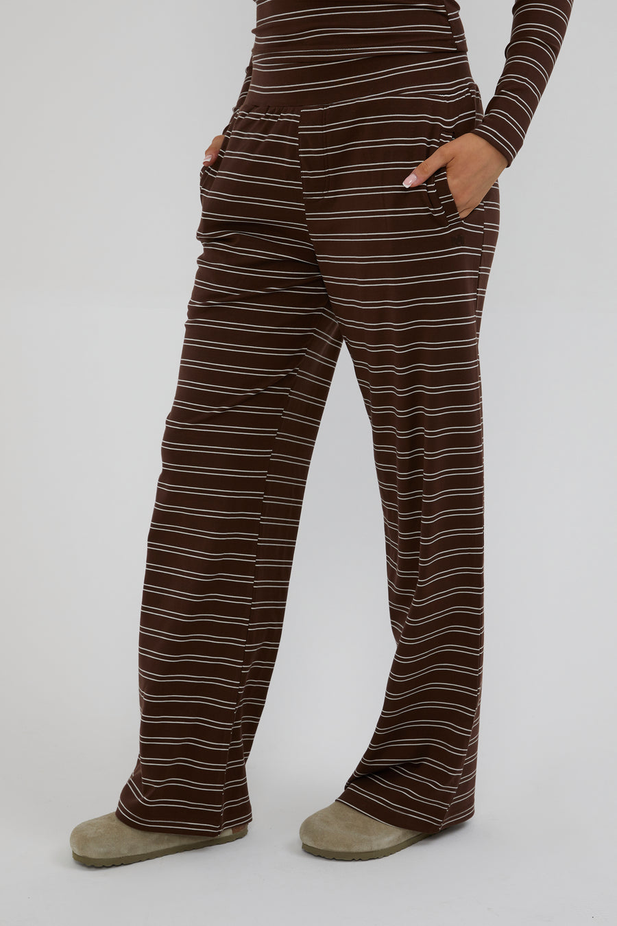 Automne Wide Leg Trouser - Espresso