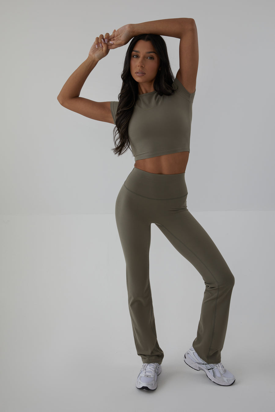 Cropped Basic Tee - Kiwi