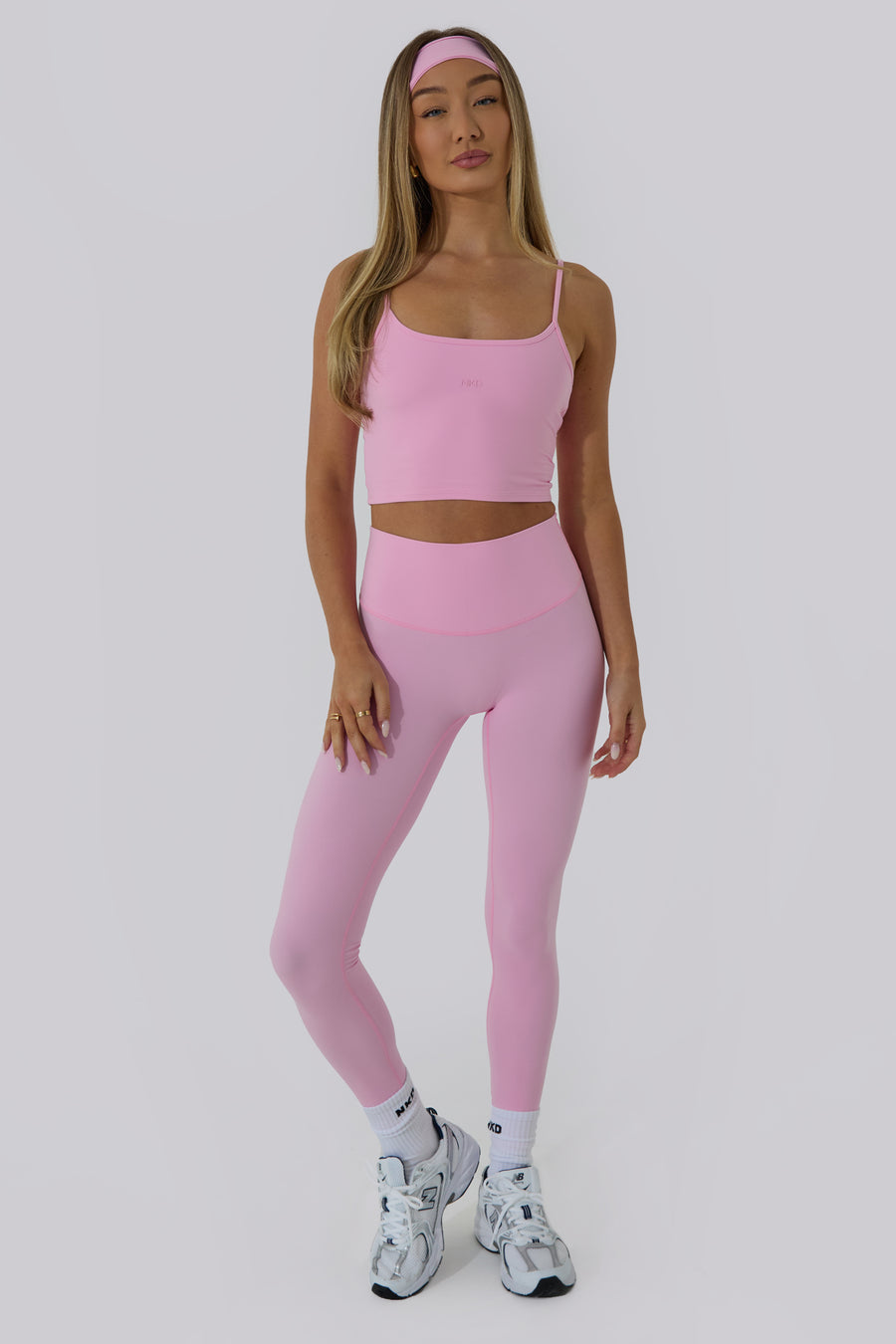 Ultra High Waisted Leggings - Bubblegum Pink