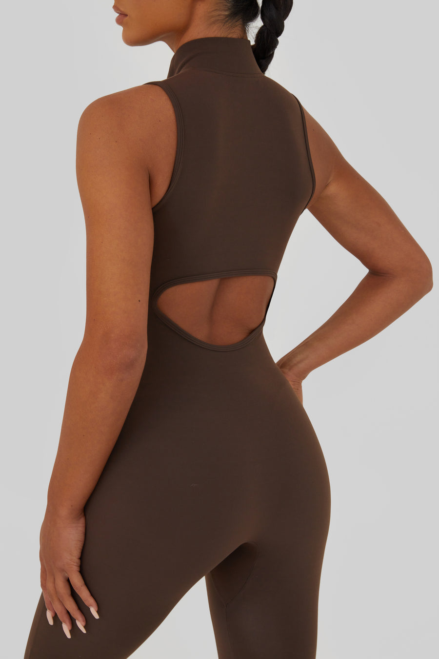 Shaped Bodysuit - Swiss Brown – Naked Apparel